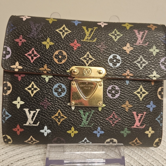 Louis Vuitton Black Multicolor Koala Wallet – Murakami Era Y2K - Picture 12 of 12